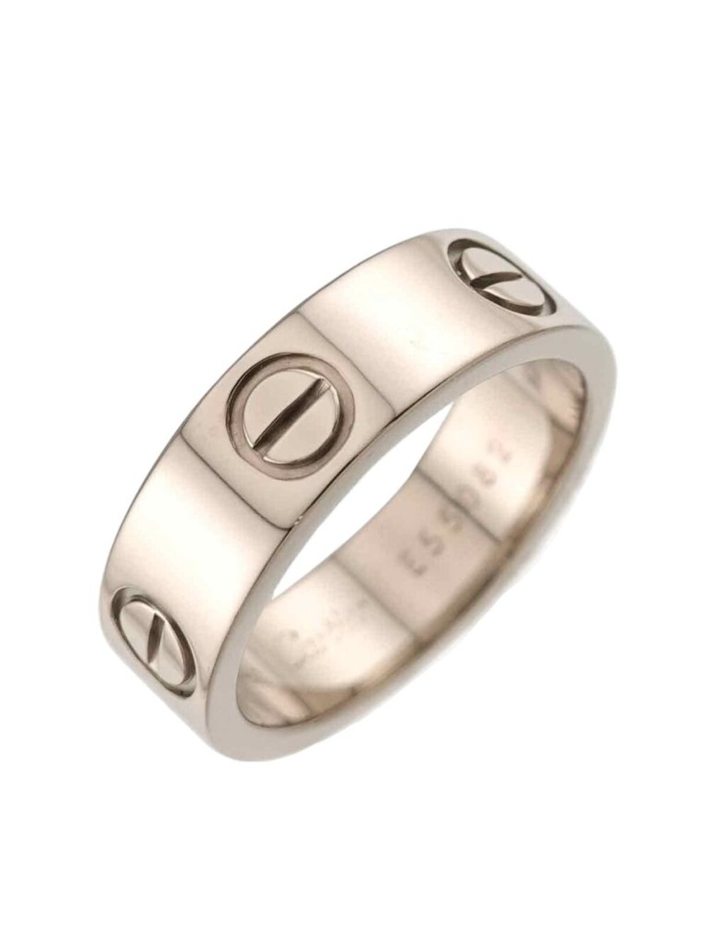 Cartier Love 50 Ring 18k White Gold 750